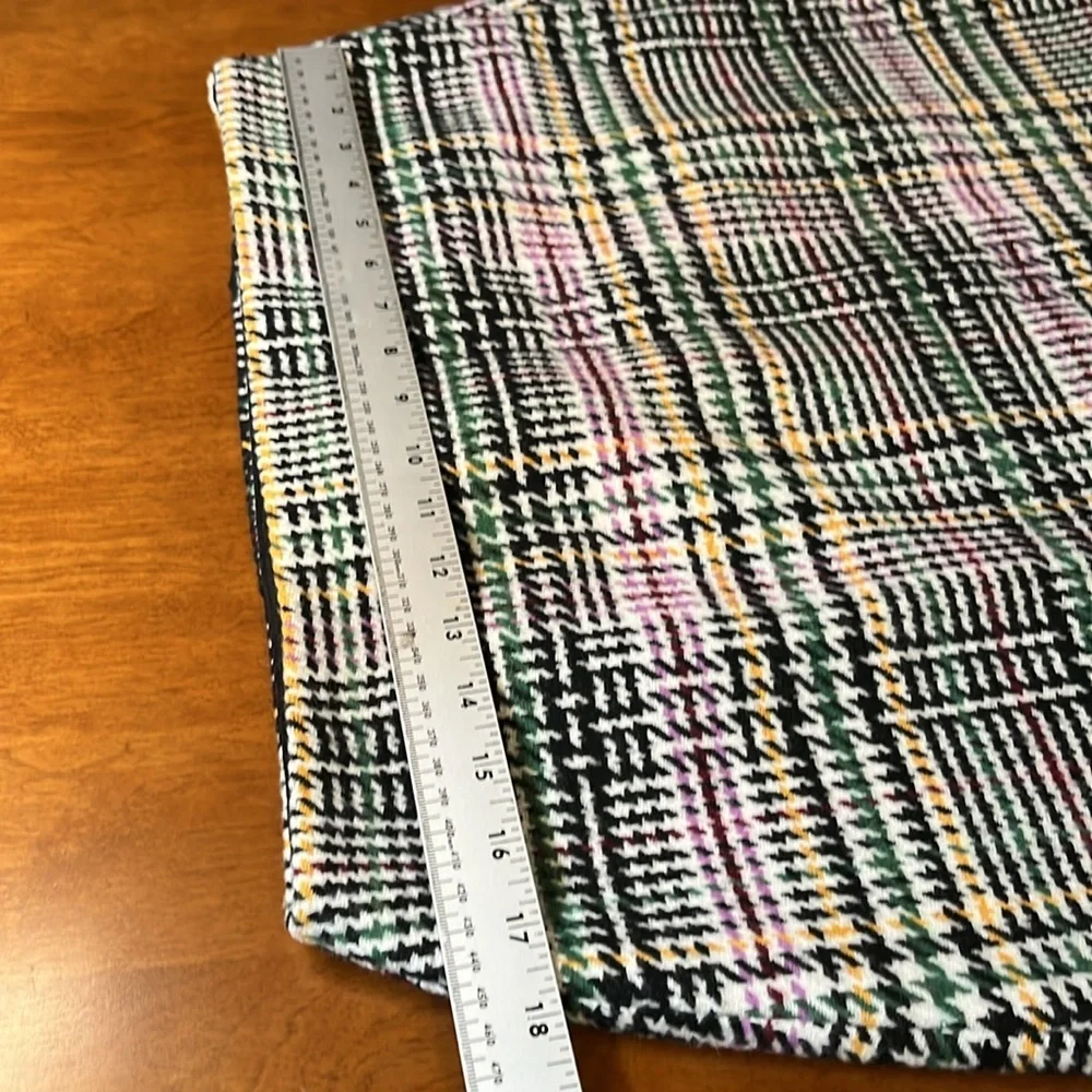 LOFT Multicolor Plaid Skirt size 12 Petite 12P